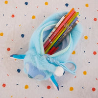 Cosmic Alien Galactic Plush Pouch