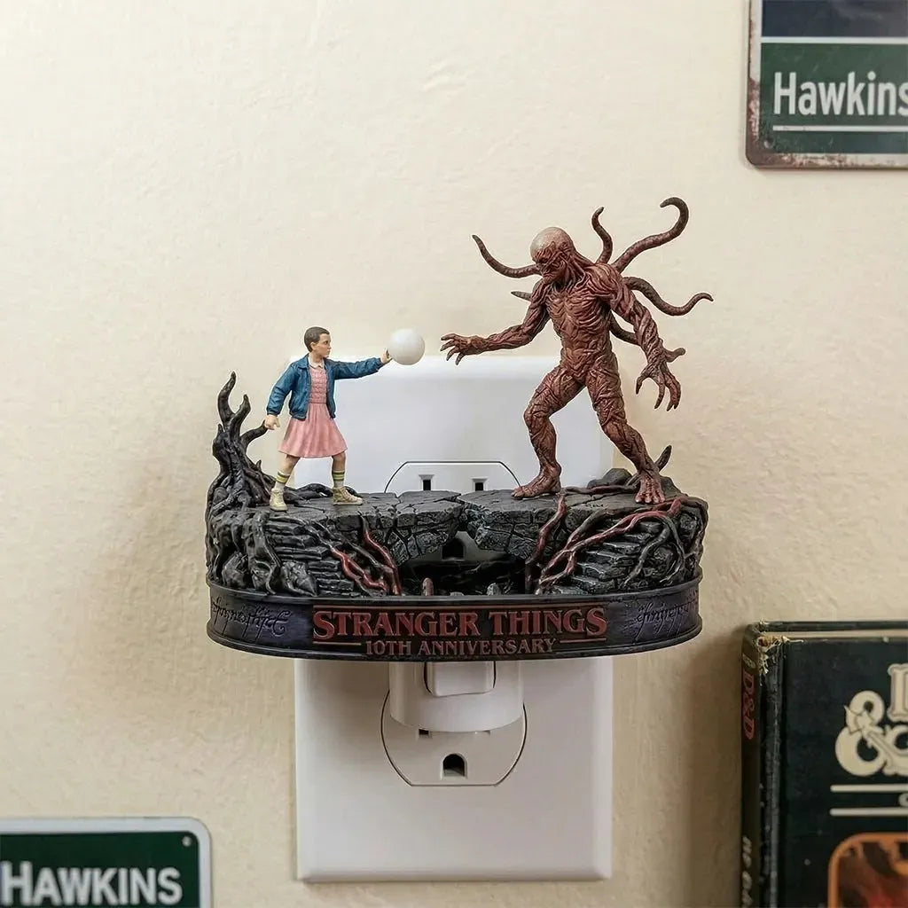 Stranger Things Eleven vs Vecna Projection Lamp