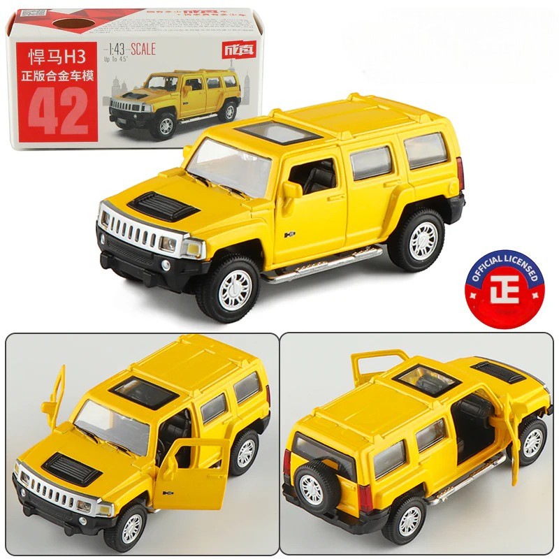 Off-Road Ruler Hummer H3 1:43 Die-Cast Car