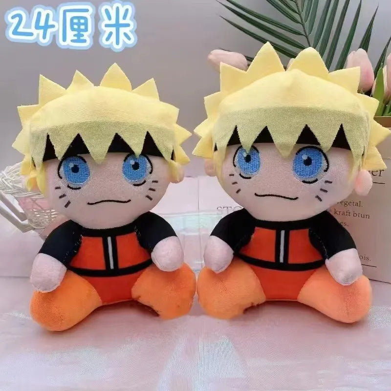 Naruto and Kakashi Premium Plush Toys (25 cm)
