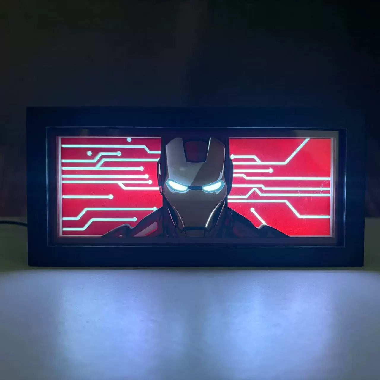 Superhero Wagon LED Light Box