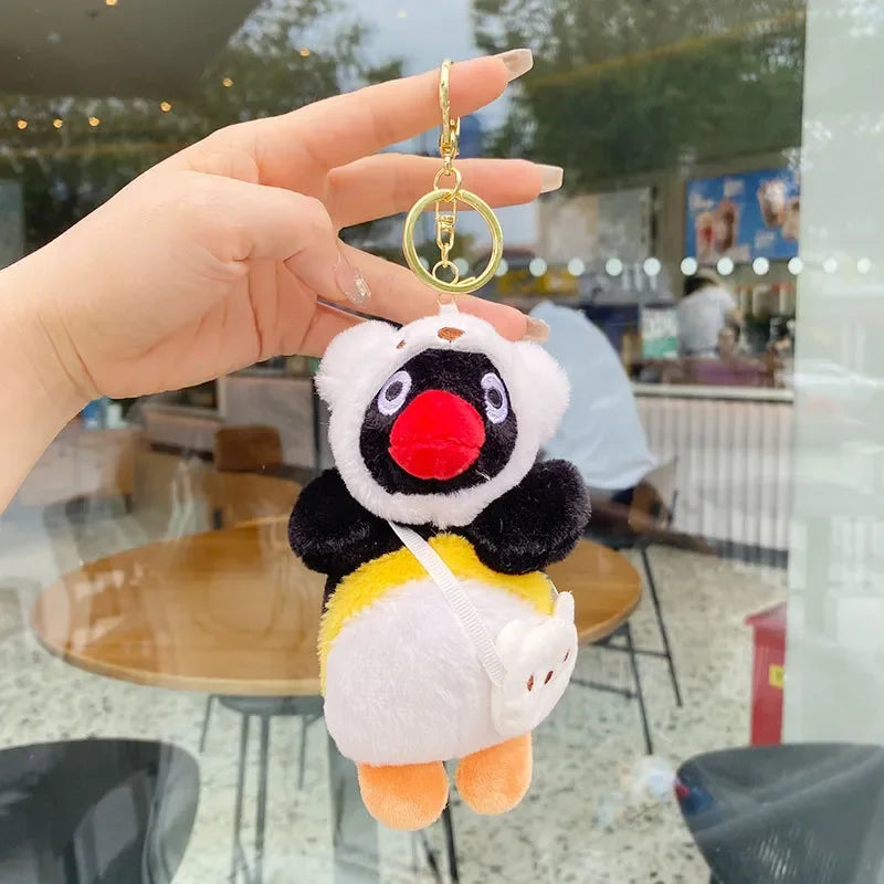 Plush Pingu Pal Trio Keychain