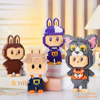 LinkGo Labubu Micro Building Blocks