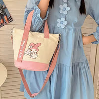 Sanliou Whimsy Canvas Shoulder Bag