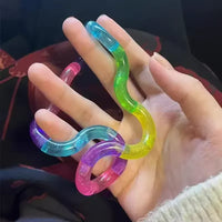 Unknot Electroplated Tangle Fidget Rope