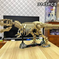 Jurassic Era T-Rex Fossil Building Blocks (3145 Pcs)