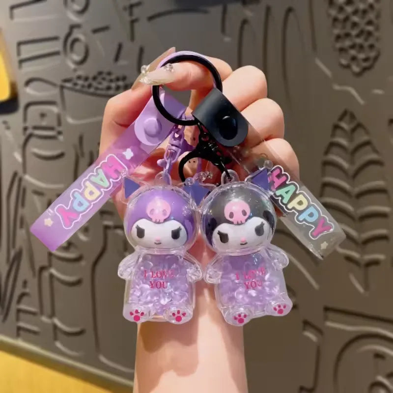 Sanliou ILoveYou Happy Heart Keychain - Bear Hugs