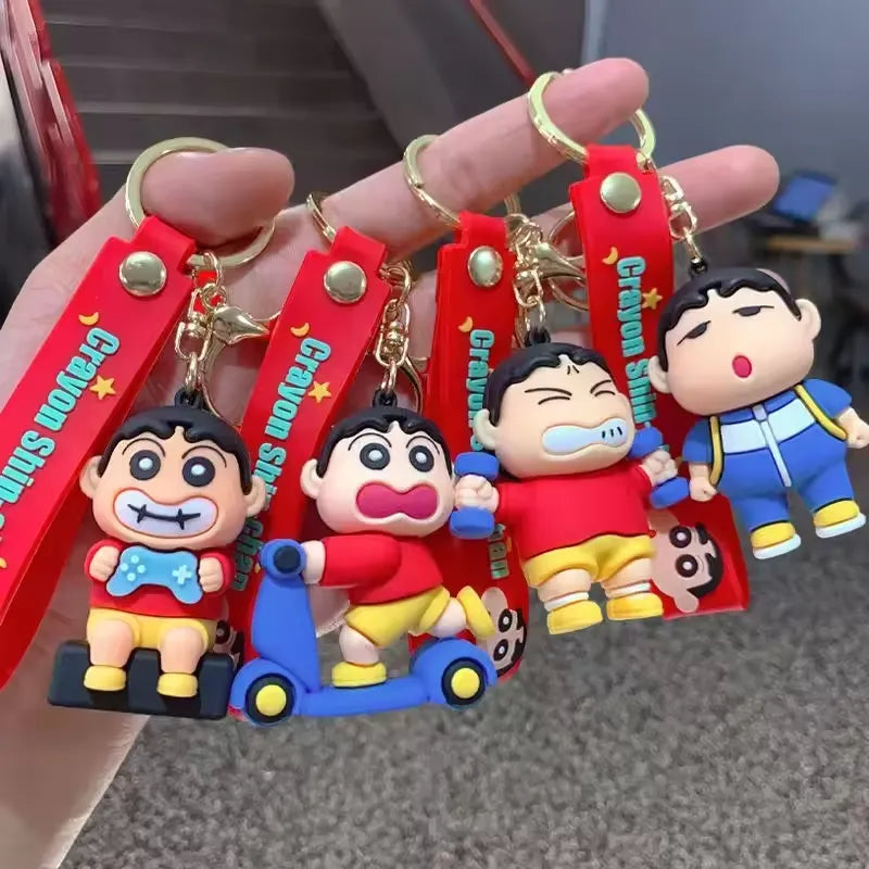 Crayon Shin-chan Action Style Keychain