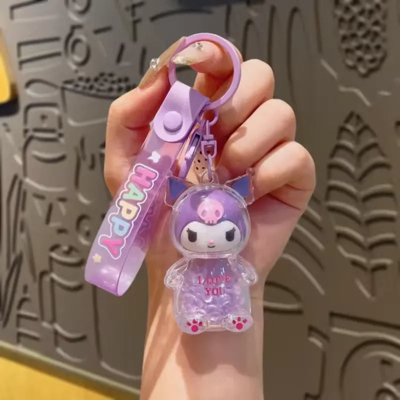 Sanliou ILoveYou Happy Heart Keychain - Bear Hugs