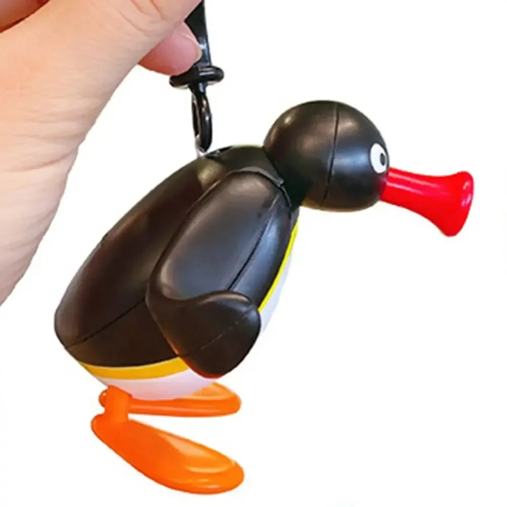 Pingu Waddle Wiggle Pull String Keychain