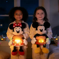 Mickey & Minnie Breathing Musical Plush