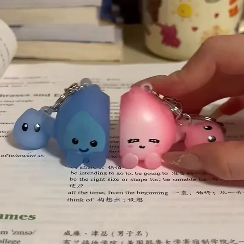 Eternal Spark Magnetic Couple Keychain