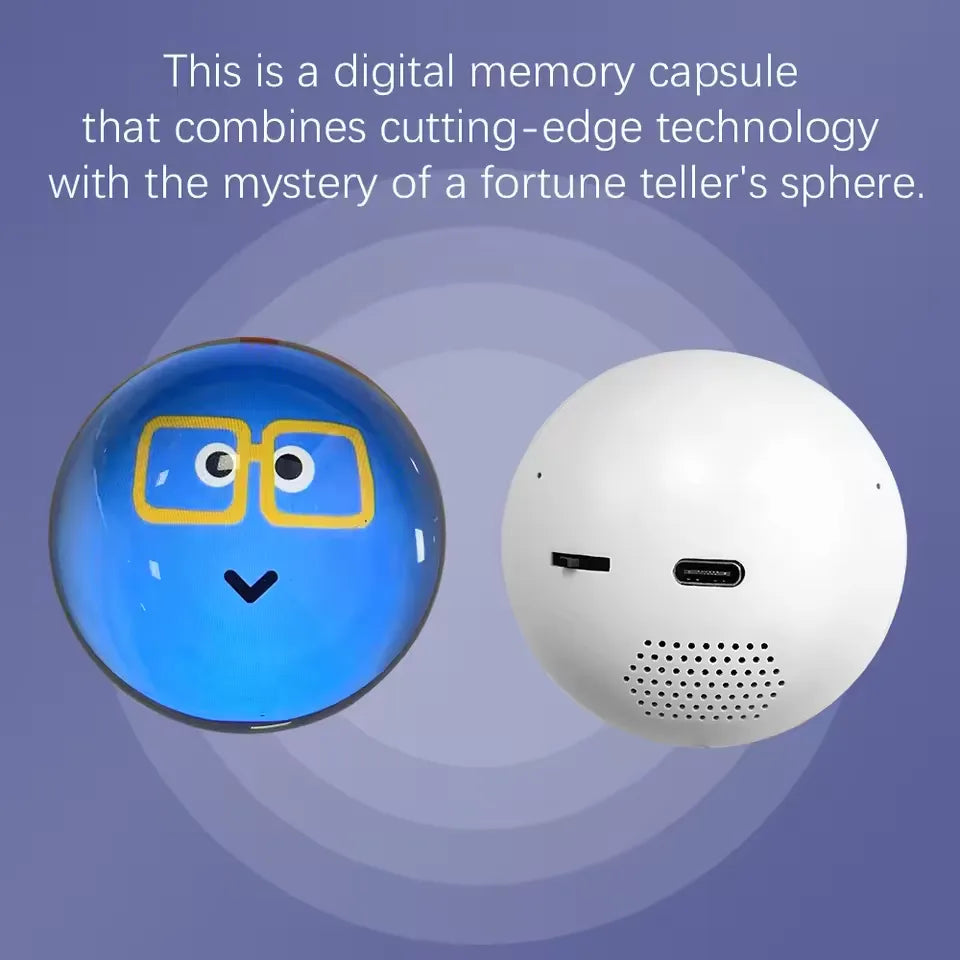 Memory Sphere Crystal Video Ball