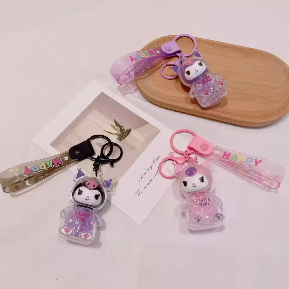 Sanliou ILoveYou Happy Heart Keychain - Bear Hugs