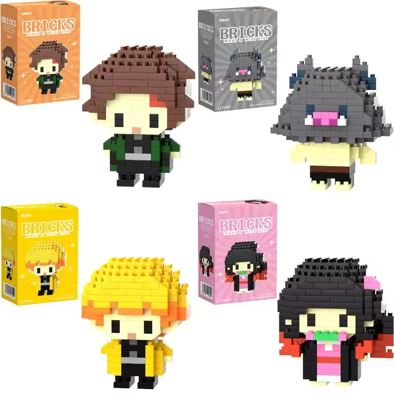 Demon Slayer Micro Bricks Building Blocks