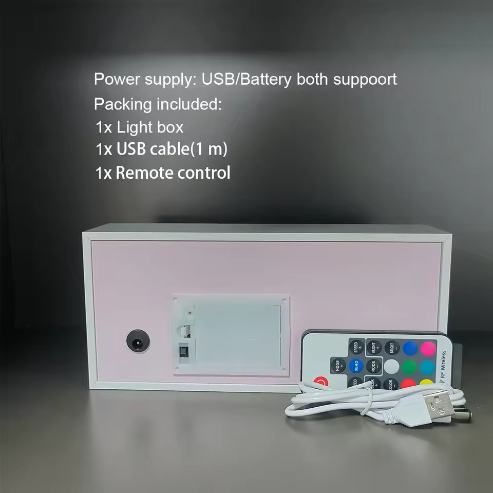 Superhero Wagon LED Light Box