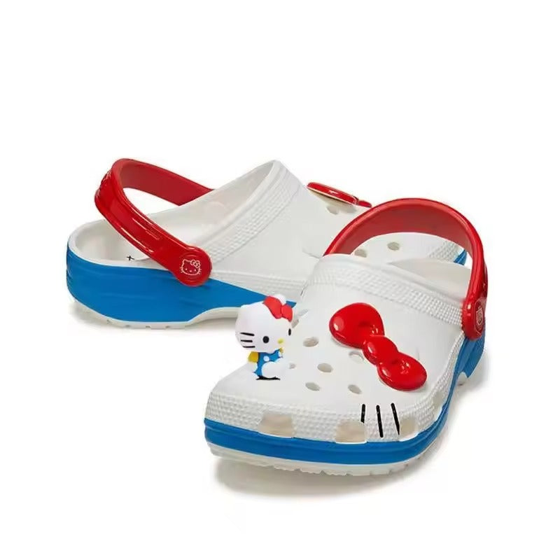 Hello KT White Cutie Clogs