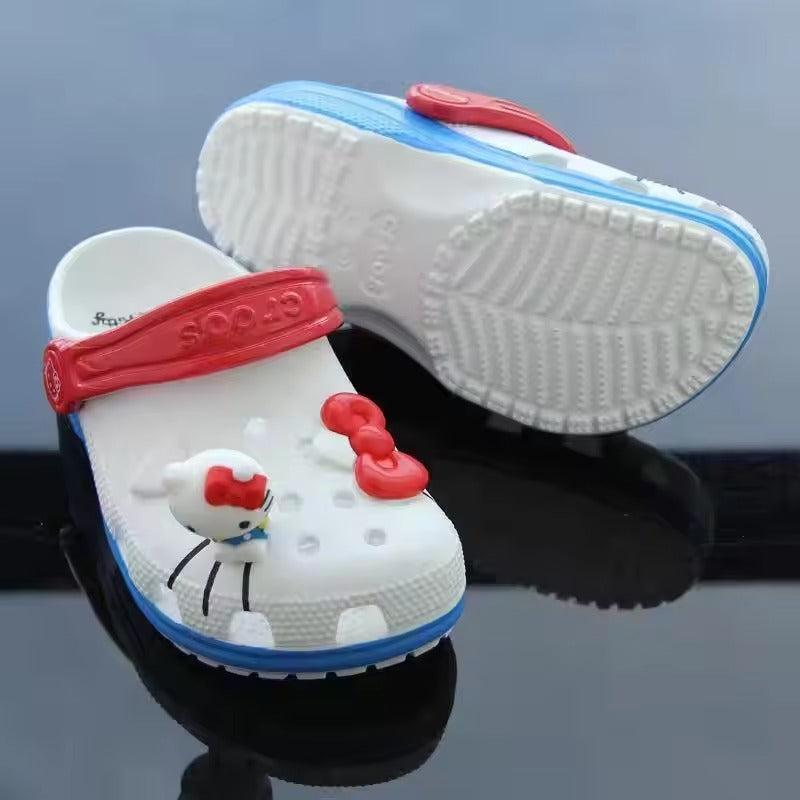 Hello KT White Cutie Clogs