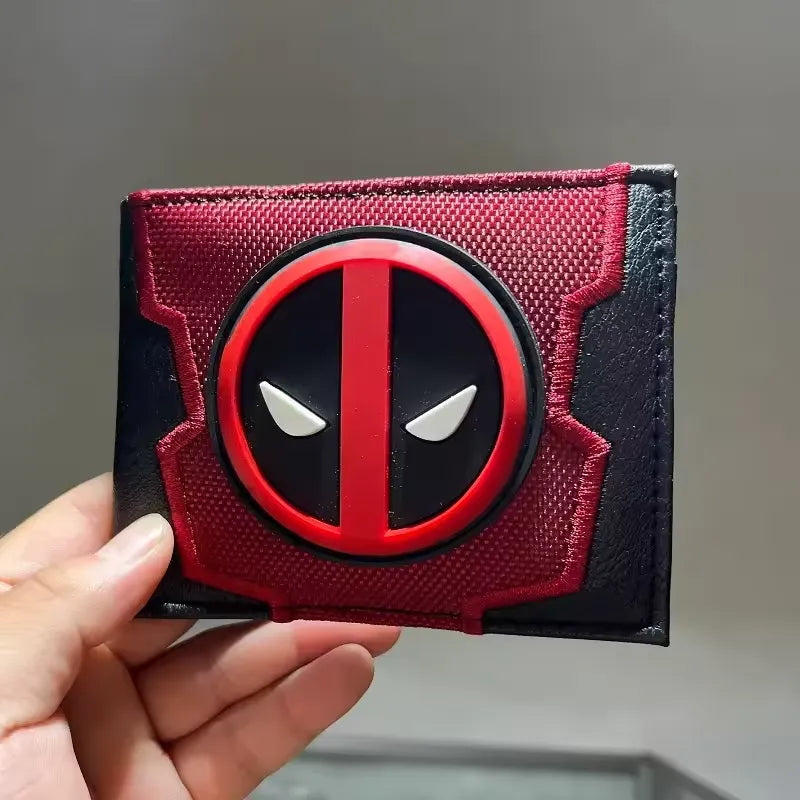 MRVL Deadpool Metal Badge Bi-Fold Wallet