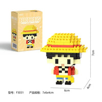 One Piece Micro Bricks Building Blocks