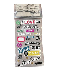 Aesthetic Chipboard Journal Stickers