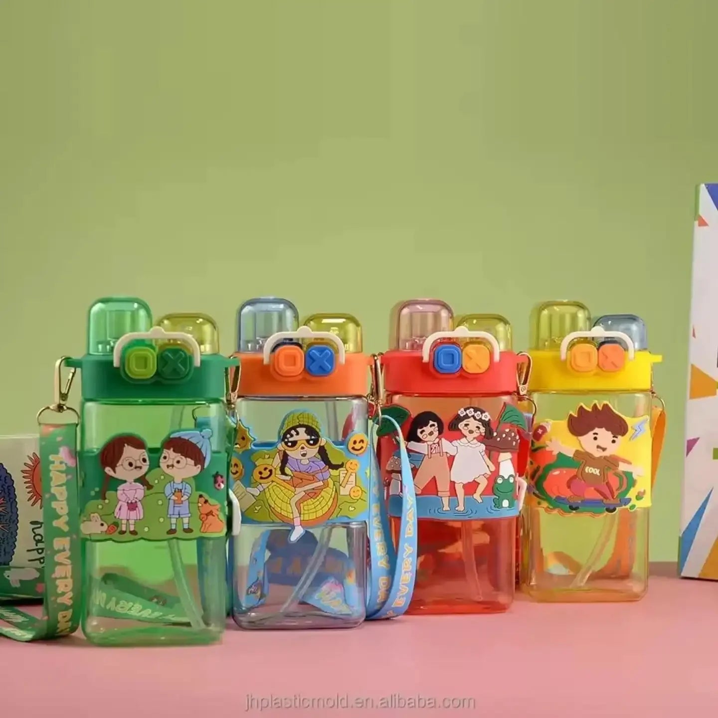 Happy Kids Dual Opening Bottle (500 ml)