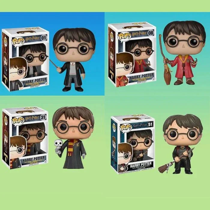 POP Style HP Magic Boy Figurines