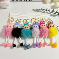 Labubu Long-Legged Plush Keychain