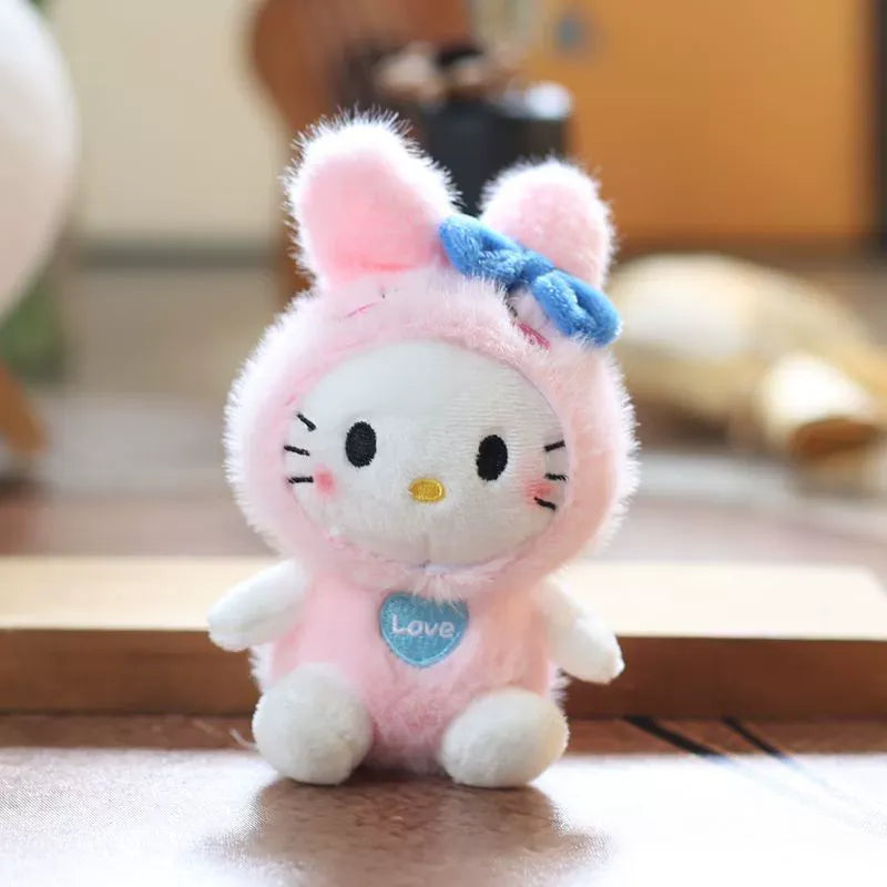 Hello KT Love Costume Keychain