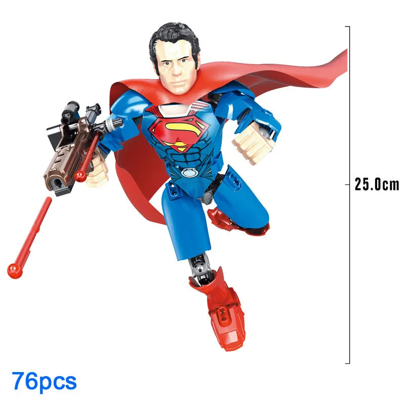 KSZ Superheroes Armor Mech Building Blocks