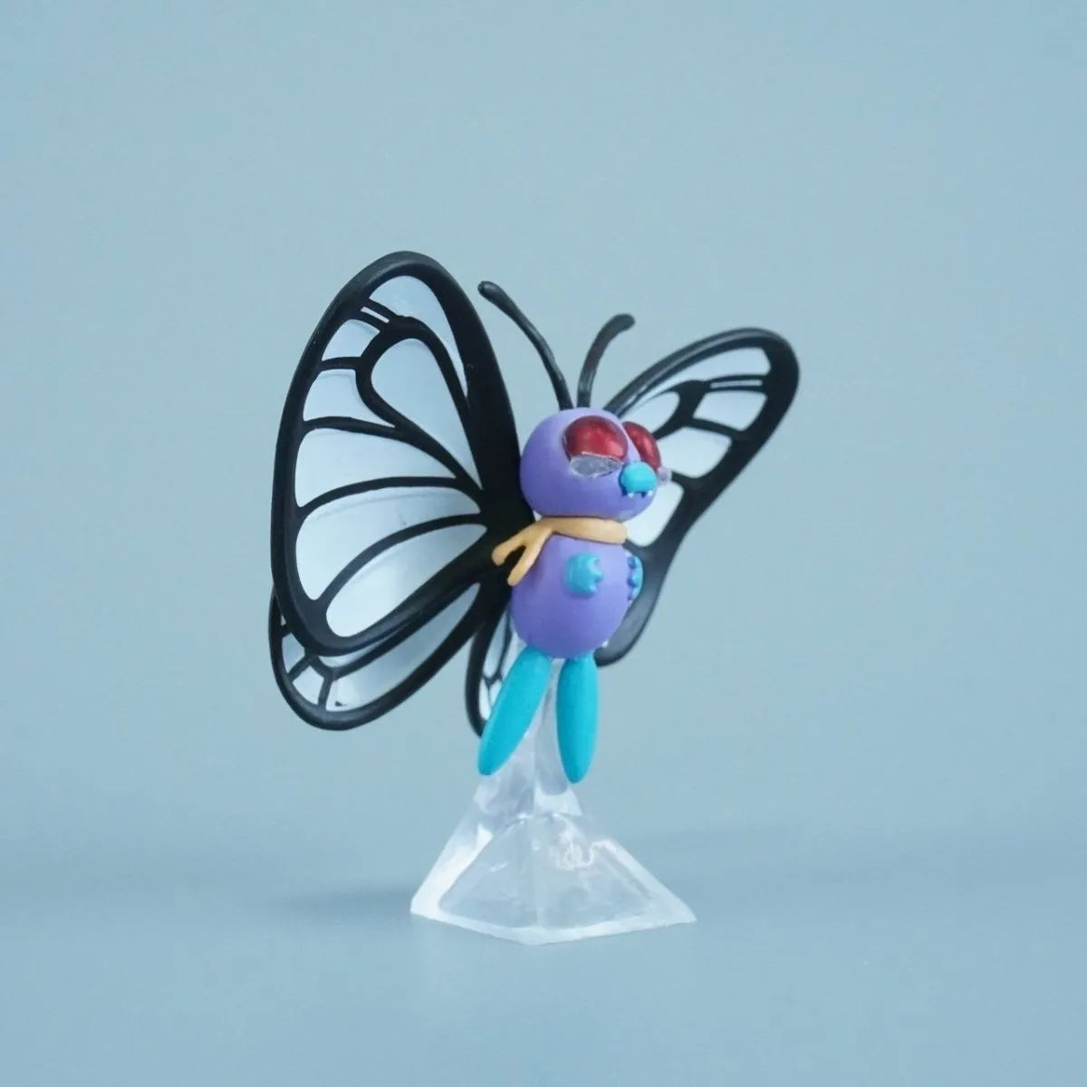 Standard & Pink Shiny Butterfree Figures
