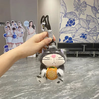 Lucifer Hangry Cat Premium Keychain