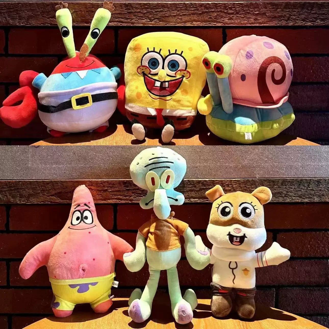 Spongebob & Friends Bikini Bottom Plushies