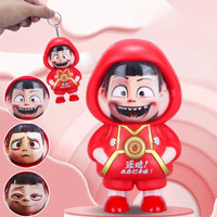 Nezha Destiny Face-Changing Keychain