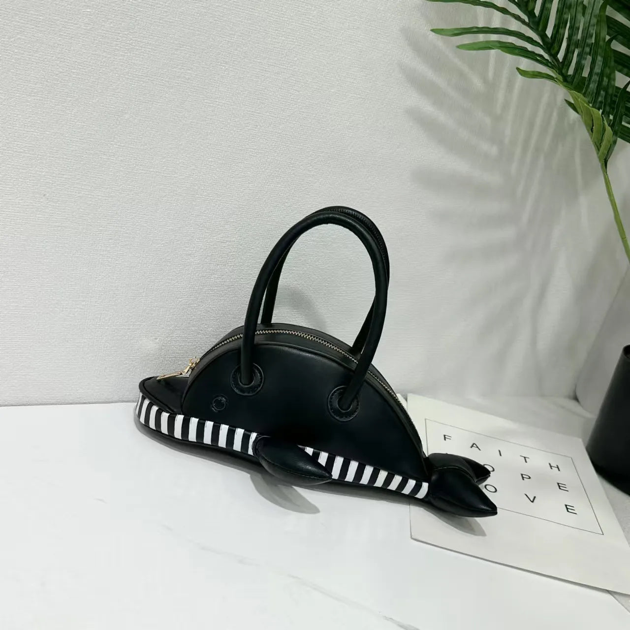 Aquatica Dolphin Premium Whimsical Handbag