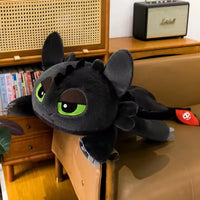 Night Fury Toothless Premium Lying Plush Pillow (35 cm)