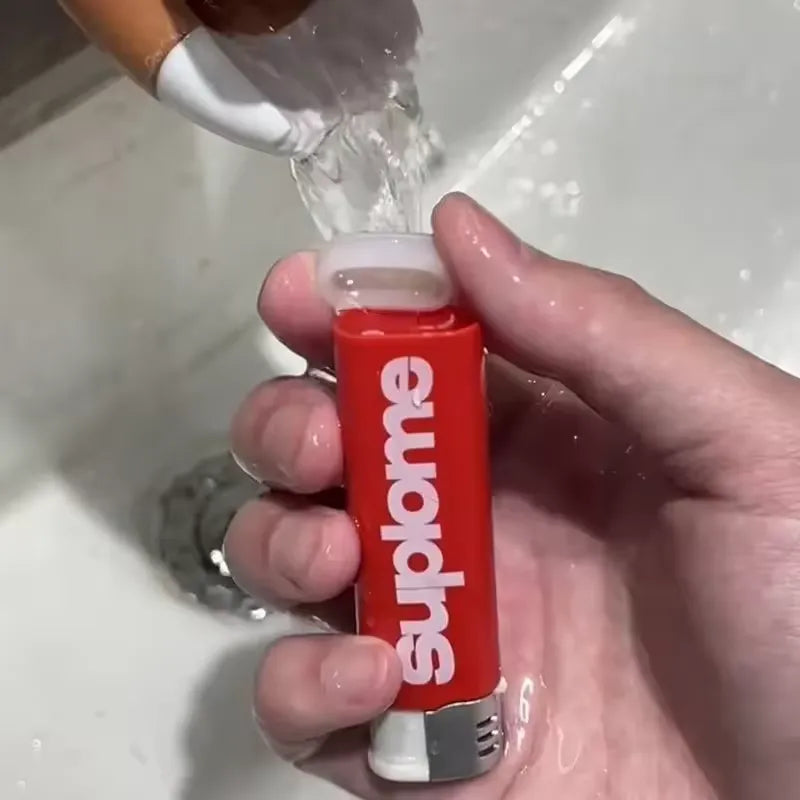 Suplome Water Gun Lighter Prank Toy