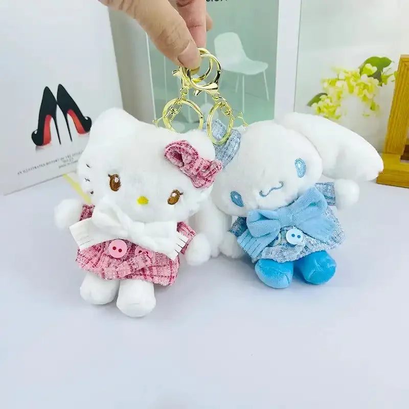 Sanliou Winter Ensemble Plush Keychain