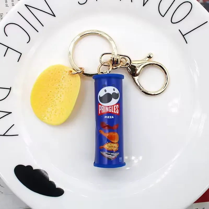 Pringles Crunch Box Keychain