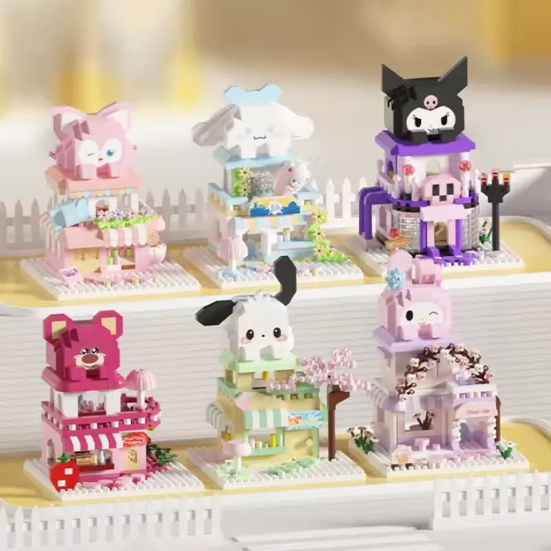 Sanliou Town Street Scene Micro Blocks