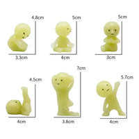 Smiski Yoga Series Glow in the Dark Figurines