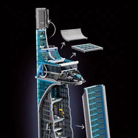 Marvel Avengers Tower Building Blocks (5201 Pcs)
