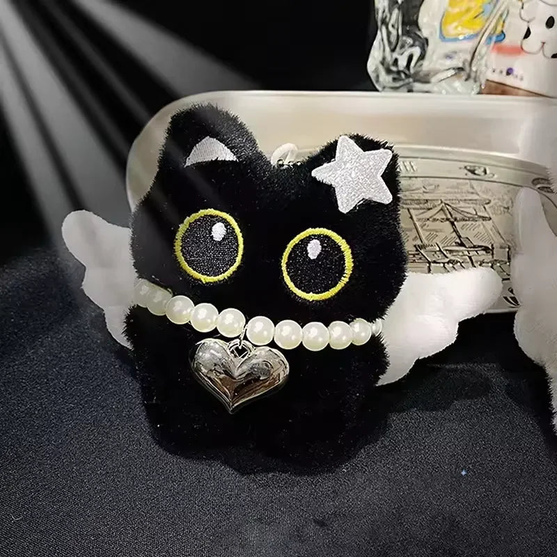 Angel Wings Dog & Cat Plush Keychain