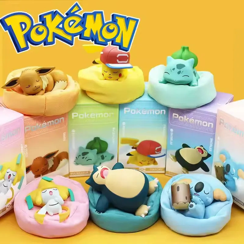 Genuine Pokemon Naptime Series Figurines