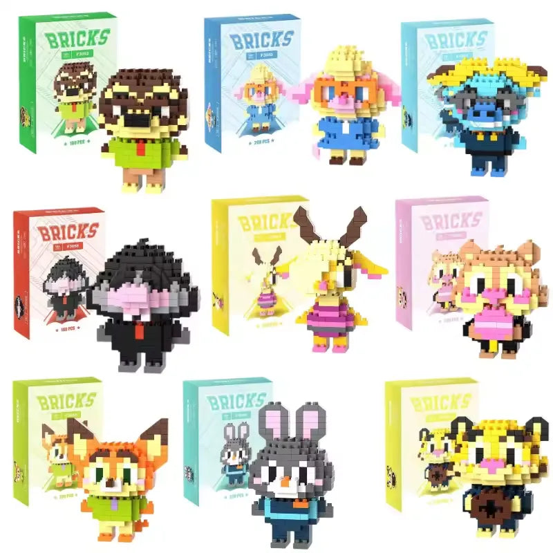 Zootopia Bricks Micro Building Blocks