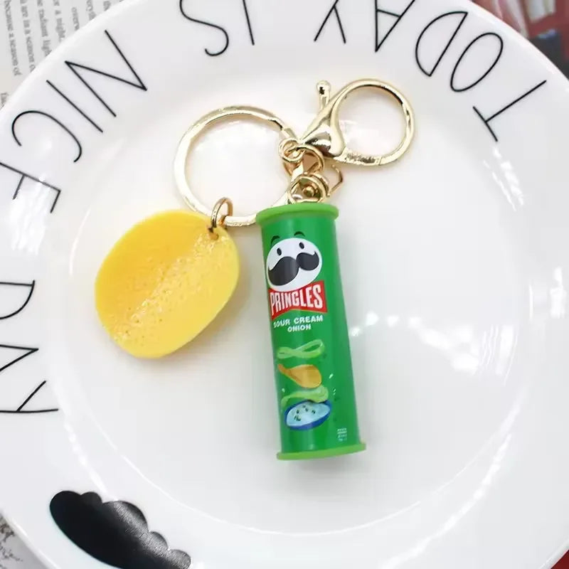 Pringles Crunch Box Keychain