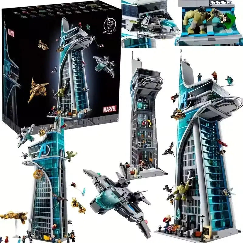 Marvel Avengers Tower Building Blocks (5201 Pcs)