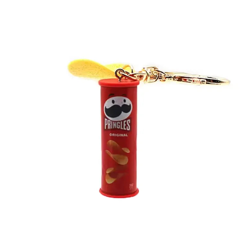 Pringles Crunch Box Keychain