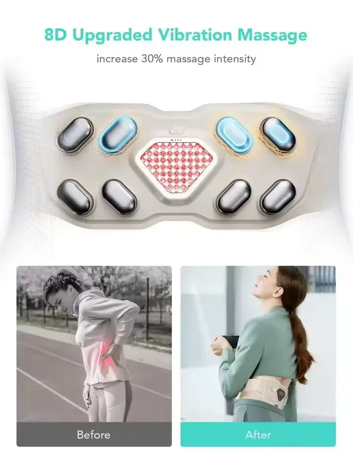 SKG W9 Pro Lower Back Massager & Heat Belt