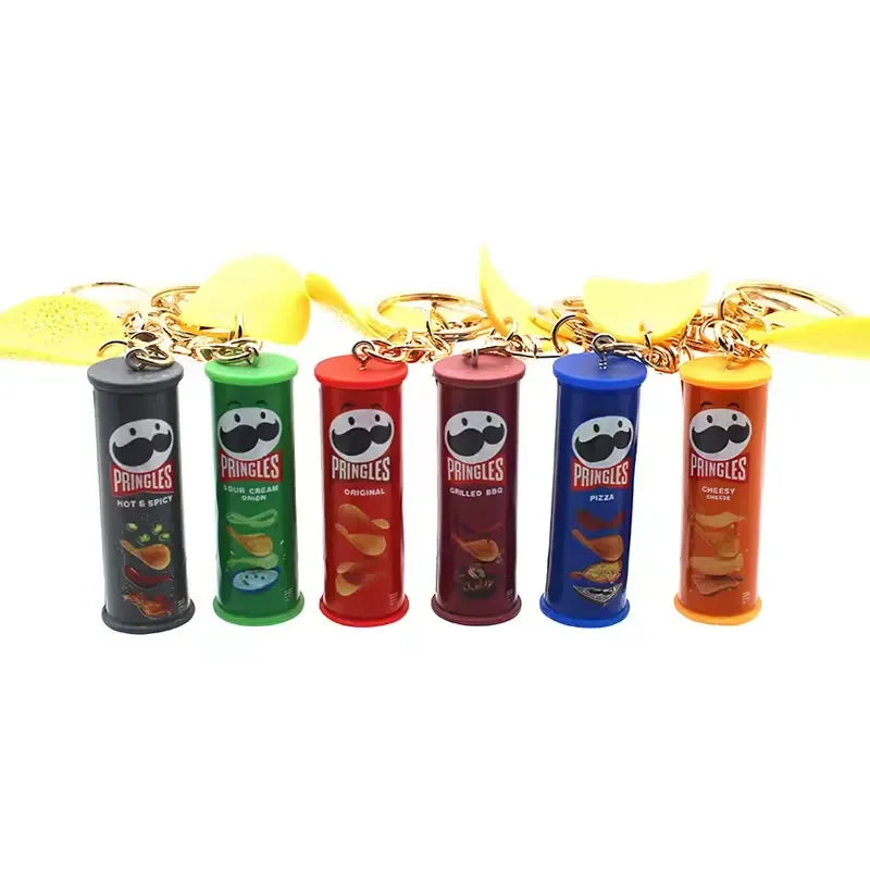 Pringles Crunch Box Keychain